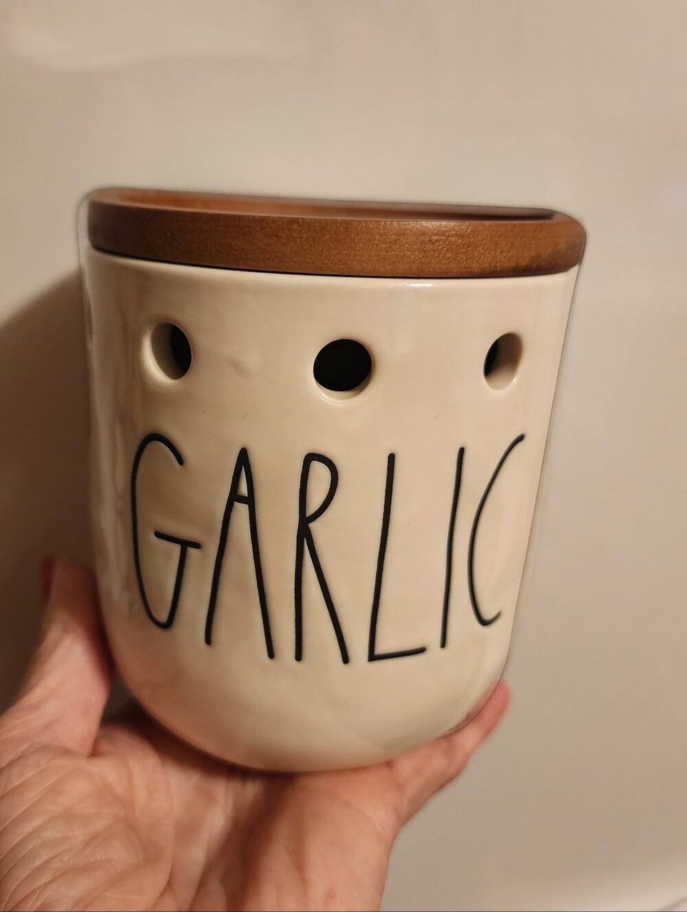 NEW RAE DUNN GARLIC CELLAR.